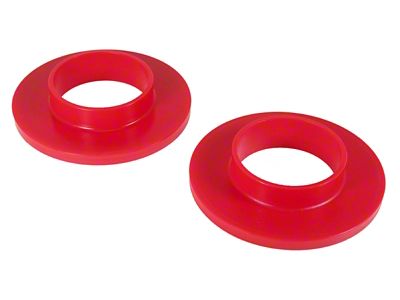Prothane 70-83 Front Upper Coil Spring Isolator - Red - 1-1704