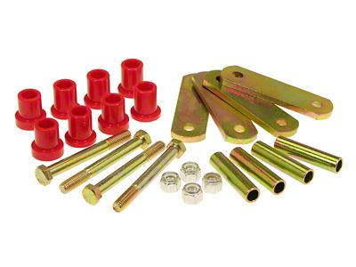 Prothane 70-83 AMC HD Shackle Bushings - Red - 1-812