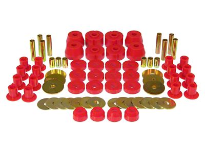 Prothane 72-93 Dodge Ramcharger 4wd Total Kit - Red - 4-2017