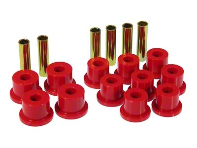 Prothane 73-87 GM Rear Spring & Shackle Bushings w/ 1.5in - 7-1003