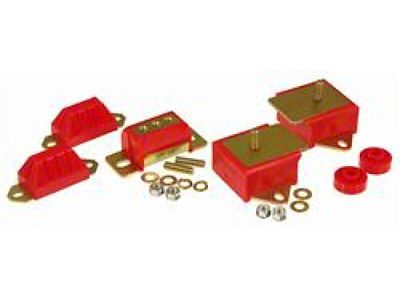 Prothane 76-86 Jeep CJ5/7/8 Drivetrain Kit - Red - 1-1901