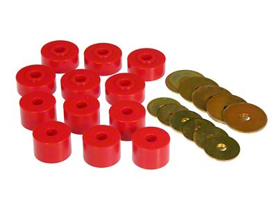 Prothane 79-87 Datsun D50 Body Mount - Red - 4-104
