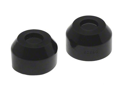 Prothane 79-93 Ford Mustang Ball Joint Boots - Black - 19-1723-BL