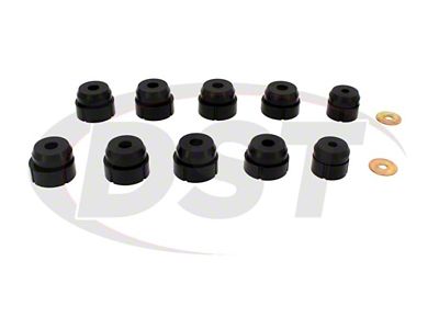 Prothane 80-96 Ford Bronco 2wd/4wd Body Mount - Black - 6-107-BL