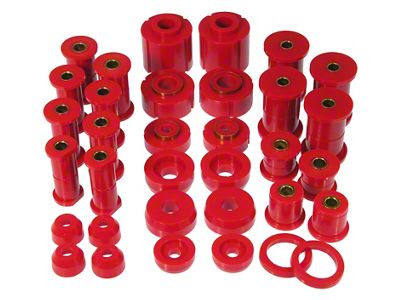 Prothane 80-98 Ford F250 4wd Total Kit - Red - 6-2027