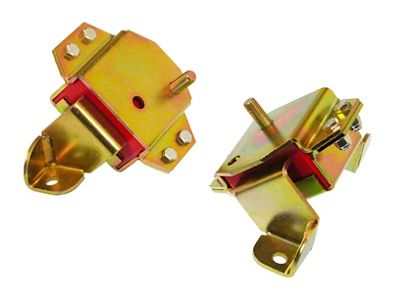 Prothane 84-95 Ford Mustang 5.0L Motor Mounts - Red - 6-501