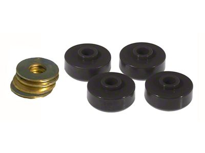 Prothane 84-96 Chevy Corvette Rear Spring Cushions - Black - 7-1020-BL