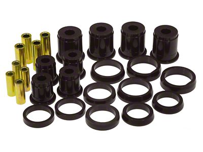 Prothane 84-99 Jeep Cherokee/Commander Front Control Arm Bushings - Black - 1-202-BL