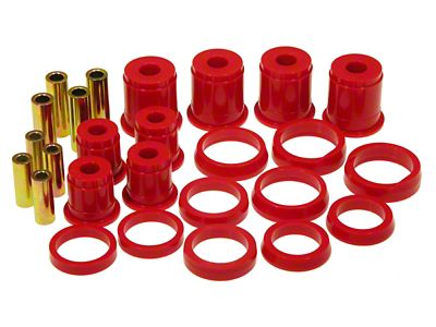 Prothane 84-99 Jeep Cherokee/Commander Front Control Arm Bushings - Red - 1-202