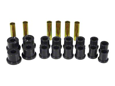 Prothane 86-08 Ford Ranger Spring & Shackle Bushings - Black - 6-1003-BL