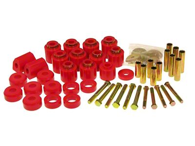 Prothane 87-96 Jeep YJ 1in Lift Body Mount Kit - 1-113
