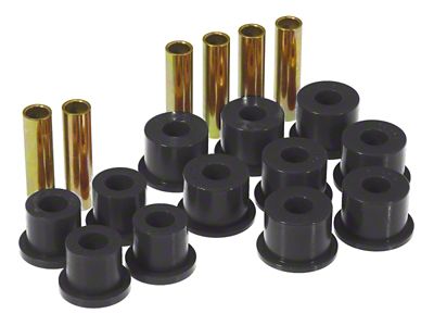 Prothane 88-98 GM 2/4wd Rear Spring & Shackle Bushings - 7-1017-BL