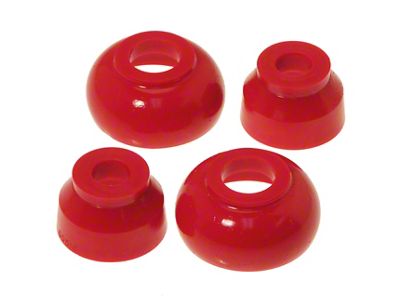 Prothane 88-98 GM P/U 2WD Ball Joint Boots - Red - 19-1716