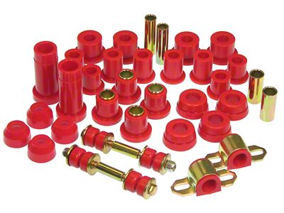 Prothane 89-94 Toyota Truck 2wd Total Kit - Red - 18-2004