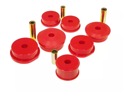 Prothane 90-94 Mitsubishi Eclipse 4 Mount Kit - Red - 13-1902