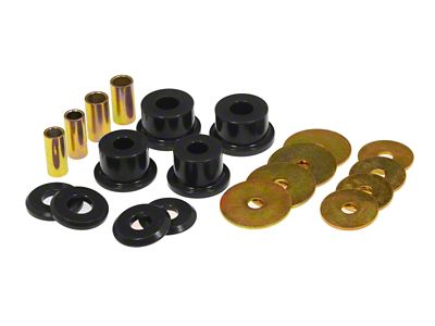Prothane 90-94 Mitsubishi Eclipse AWD Subframe Mount Kit - Black - 13-102-BL