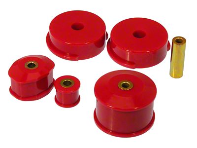 Prothane 91-99 Nissan Sentra 4 Mount Kit - Red - 14-1901