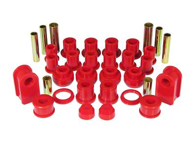 Prothane 92-06 Ford E250/350 Total Kit - Red - 6-2039