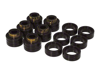 Prothane 94-01 Dodge Ram 2/4wd Cab Mounts - Black - 4-107-BL