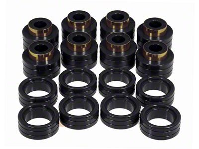 Prothane 94-01 Dodge Ram 2/4wd Cab Mounts - Black - 4-108-BL