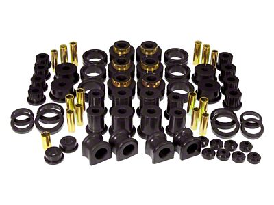 Prothane 94-01 Dodge Ram 4wd Diesel/V10 Total Kit - Black - 4-2008-BL