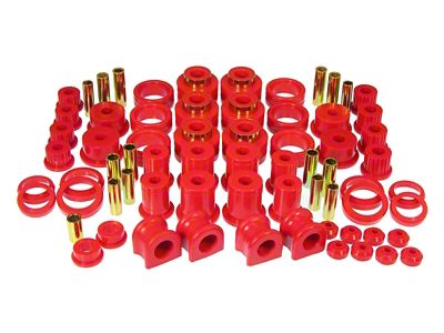 Prothane 94-01 Dodge Ram 4wd Diesel/V10 Total Kit - Red - 4-2008