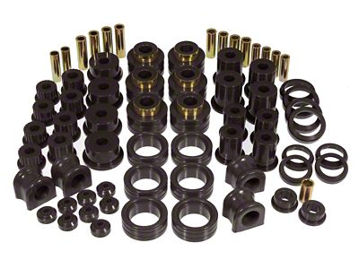 Prothane 94-01 Dodge Ram 4wd V6/8 Total Kit - Black - 4-2005-BL