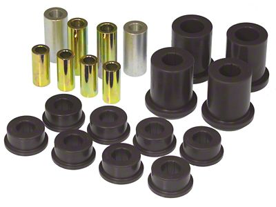 Prothane 94-96 Toyota Supra Front Control Arm Bushings - Black - 18-211-BL