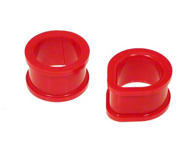 Prothane 94-98 Nissan 240SX Steering Rack Bushings - Red - 14-705