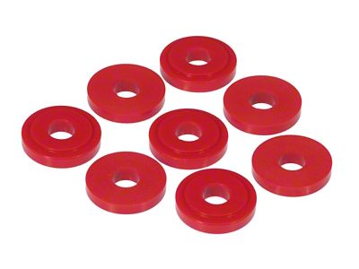 Prothane 95-00 Mitsubishi Eclipse Shifter Bushings - Red - 13-1601