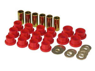 Prothane 95-99 Dodge Neon Rear Control Arm Bushings - Red - 4-301
