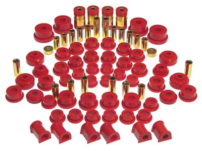 Prothane 95-99 Mitsubishi Eclipse Total Kit - Red - 13-2001