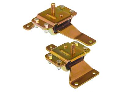 Prothane 96-04 Ford Mustang 4.6L Motor Mounts - Black - 6-504-BL
