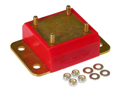 Prothane 97-00 Jeep TJ Trans Mount - Red - 1-1601