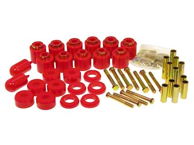 Prothane 97-01 Jeep TJ 1in Lift Body Mount Kit - 1-114