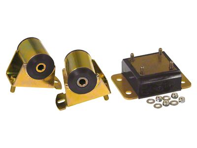 Prothane 97-02 Jeep TJ Drivetrain Kit - Black - 1-1903-BL