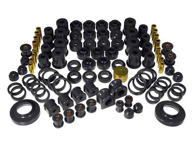 Prothane 97-06 Jeep TJ Total Kit - Black - 1-2006-BL