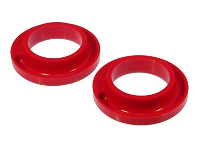 Prothane 99-04 Chevy Cobra IRS Coil Spring Isolators - Red - 6-1709