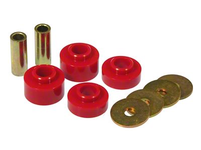 Prothane 99-04 Ford Cobra IRS Front Diff Bushings - Red - 6-1609