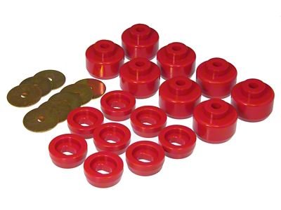 Prothane 99-07 Chevy Silverado Canadian Model Body Mount - Red - 7-148
