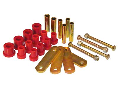 Prothane Chrysler SS Conv HD Spring & Shackles Bushings - 4-1018
