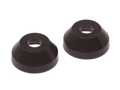 Prothane Ford Mustang Tie Rod Boots - Black - 19-1725-BL