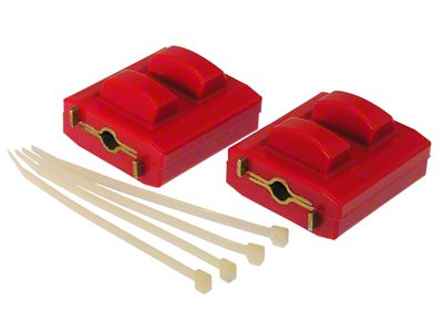 Prothane GM Motor Mount Small Clamshell - Red - 7-506