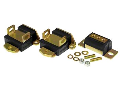 Prothane GM Motor & Trans Mount Kit - Black - 7-1901-BL