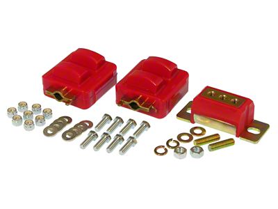 Prothane GM Motor & Trans Mount Kit - Red - 7-1908