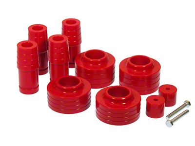 Prothane Jeep TJ 1.5in Lift Coil Spring Isolator - Red - 1-1705