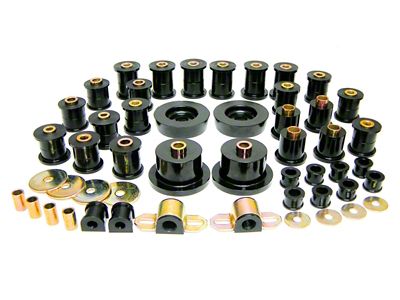 Prothane Mazda Miata Total Kit - Black - 12-2002-BL