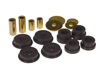 Prothane Mitsubishi Evo 8 Diff/Mustache Bar Bushings - Black - 13-1610-BL