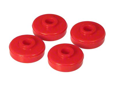 Prothane Range Rover Rear Shock Bushings - Red - 25-43001