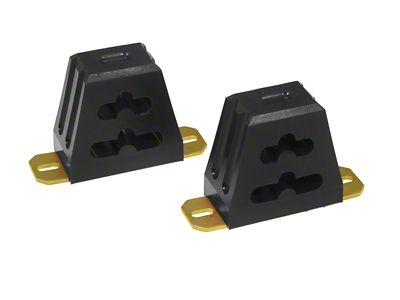 Prothane Universal Bump Stop 4 1/2 Multi-Mount - Black - 19-1311-BL